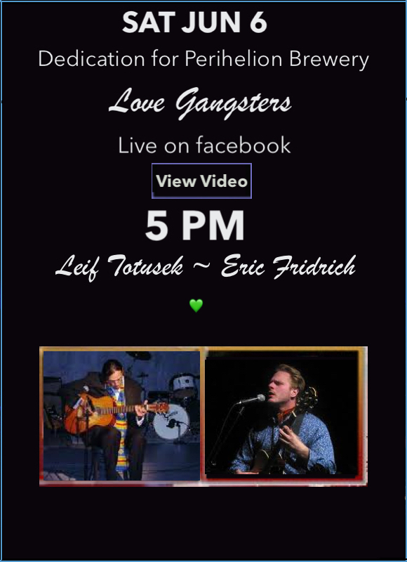 Leif Totusek Live on Facebook JUN 6, 2020